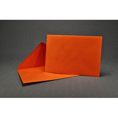 Obálka barevná C6 - oranžová