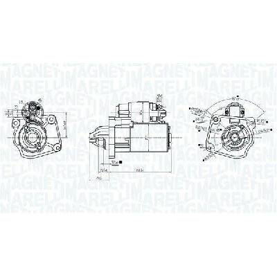 Startér MAGNETI MARELLI 063726281010