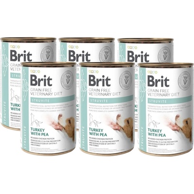 Brit GF veterinárna strava Struvite 6 x 400 g