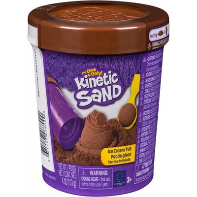 Spin Master Kinetic Sand Zmrzlina v tubě bílá 113g
