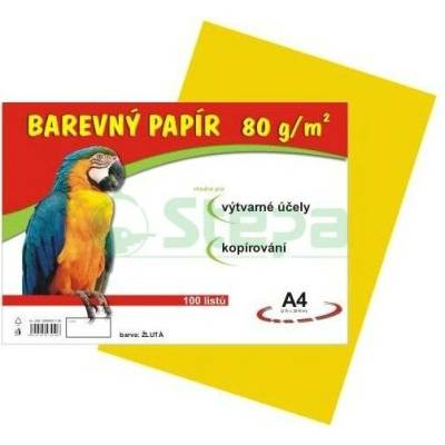 Barevný papír A4 80g krémový 100 listů
