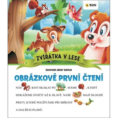 Obrázkové první čtení Zvířátka v lese