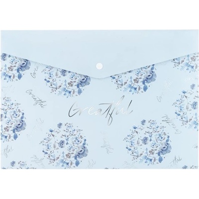 Папка джоб с копче Axent А4+ Flower Symphony-2 (1303083-1495-45-А)