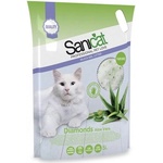 Sanicat Diamonds Aloe Vera - силиконова котешка тоалетна с аромат на алое вера 15 литра / 7.1 кг