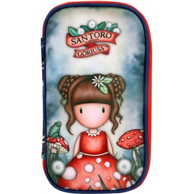 Santoro Несесер с пособия Santoro Gorjuss In The Forest - Little Mushroom, с 1 цип (1046GJ23)