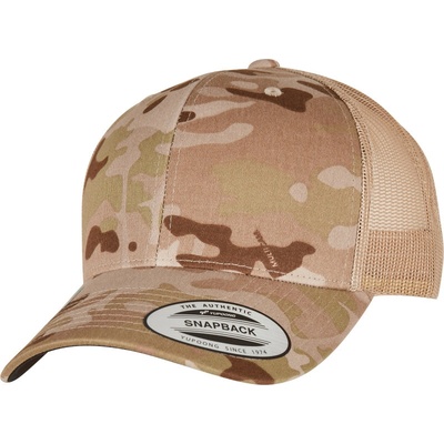 Flexfit 6606MC Multicam retro 6 panelová COT-5506MCzc799 Multicam arid/tan