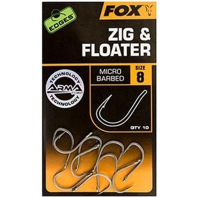 FOX Edges Zig & Floater Hooks vel.10 10ks