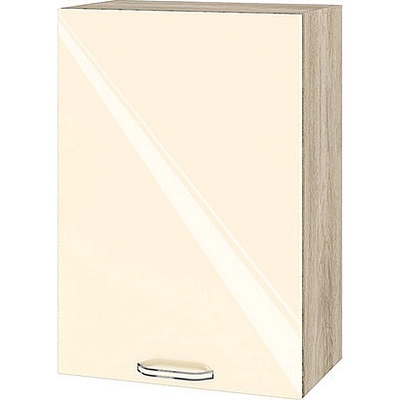 ИРИМ Горен кухненски шкаф Сити АРФ-Бежово гланц-05-18 50 см