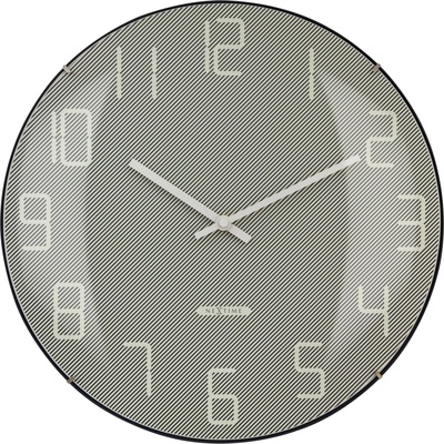 NeXtime Стенен часовник Shade сив (3299GS)