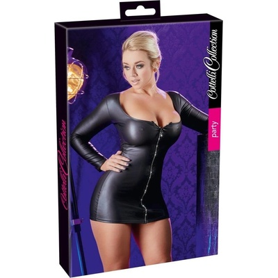 Cottelli - party dress with rhinestone zip