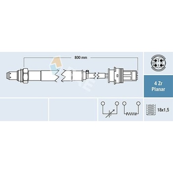Lambda sonda FAE 77691