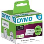 DYMO Етикет за име Бадж 41x89 подвижен бял (300) (S0722560)