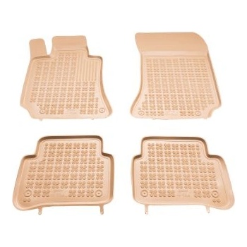 Гумени стелки за MERCEDES E-Class W212 (2009-2016) / CLS C218 (2011-2018) - тип леген бежови