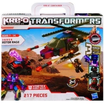 Hasbro KRE-O Transformers Rotor Rage vrtulník