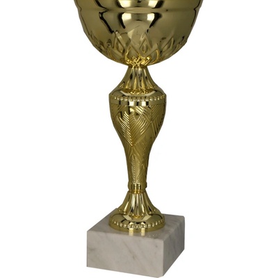 Kovový pohár Zlatý 25 cm 12 cm
