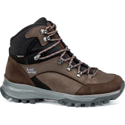 Hanwag Дамски туристически обувки Hanwag Women's Banks GTX Walking boots - Mocca / Black - размер 7, 5 (119-0384-0519)