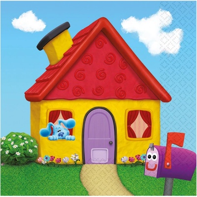 Amscan ubrousky Blue´s Clues 33x33cm 16ks