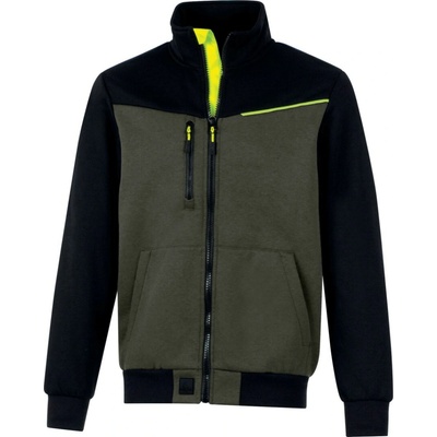 DELTA PLUS Mikina SWABI Farba: Khaki / čierna, Veľkosť: S