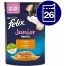 Felix Fantastic Junior kura v želé 26 x 85 g