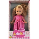 Made Adélka 27 cm tmavě růžové šaty