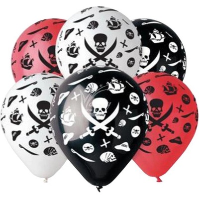 Kulatý s potiskem piráti