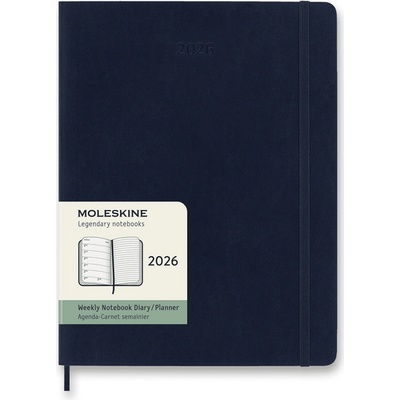 Moleskine B5 týdenní 2026 modrý – Zboží Mobilmania