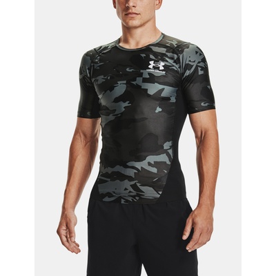 Under Armour Мъжка компресионна тениска Under Armour HG Isochill Comp Print SS Under Armour | Cheren | МЪЖЕ | XL