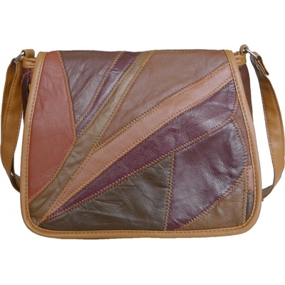 Kabelka Sisi kožená hnedá