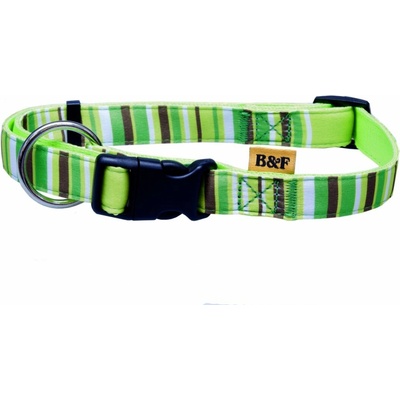B&F Obojek nylon proužek