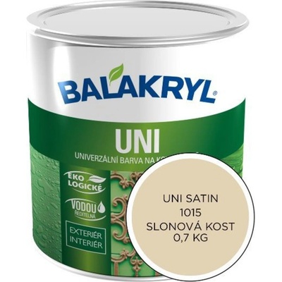 Balakryl Uni Satin 0,7 kg slonová kost