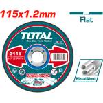 TOTAL Диск за рязане на INOX TOTAL, Ø 115 x 1.2 x 22.2 мм (TL TAC2211151)