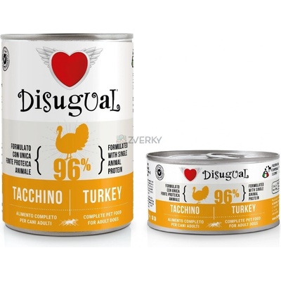 Disugual Dog Mono Turkey 400 g