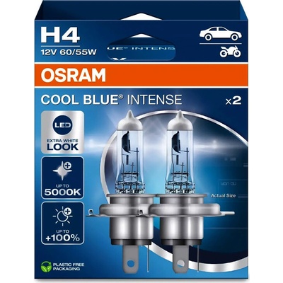 Osram Auto Cool Blue Intense H4 P43t 12V 60/55W 64193CBN-2HB