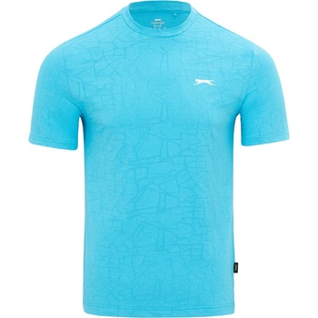 Slazenger Мъжка тениска Slazenger Knit Ten Tee Mens - Aquaris