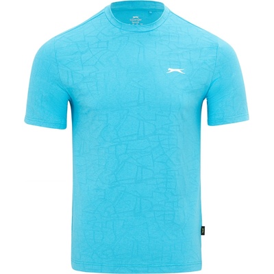 Slazenger Мъжка тениска Slazenger Knit Ten Tee Mens - Aquaris