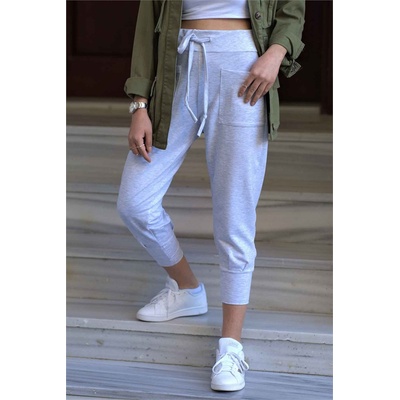 Madmext Дамско долнище mg284 - Сиво 288041 (288041_Сив)