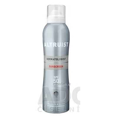 Altruist Sunscreen opaľovací sprej SPF50 200 ml