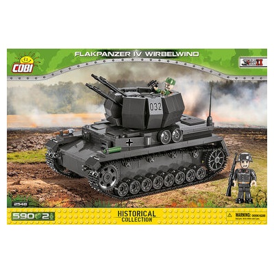 COBI 2548 World War II Samohybný protiletadlový kanon Flakpanzer IV WIRBELWIND – Sleviste.cz