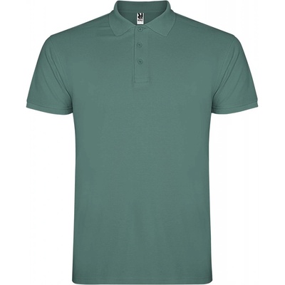 Star pánske polo krátkym rukávom modrá Calm