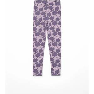 PUMA Essentials+ Blossom Leggings Purple - dress4less