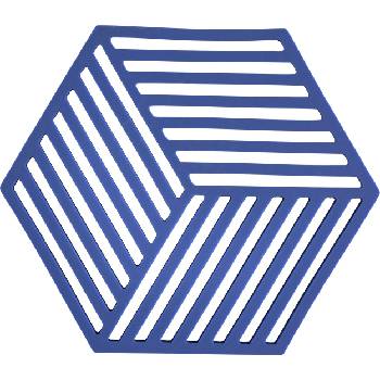 Zone Denmark Подложка за горещи съдове Hexagon индигова (31597)