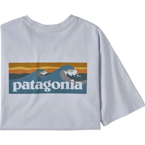 Patagonia Мъжка тениска Patagonia Boardshort Logo Pocket Responsibili-Tee T-shirt - White (216-0279-0311)