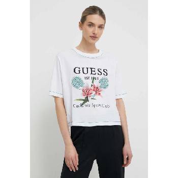 Guess Памучна тениска Guess ZOEY в бяло V4GI04 JA914 (V4GI04.JA914)