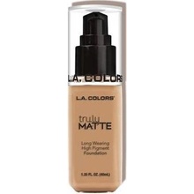 L.A. Colors Truly Matte zmatňujicí make-up CLM354 Soft Beige 40 ml