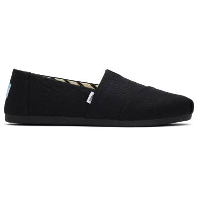 Дамски маратонки TOMS Women's Alpargata Espadrilles Sneakers - Black / Black Heritage - размер 36, 5 (EU) (124-0554-2013)