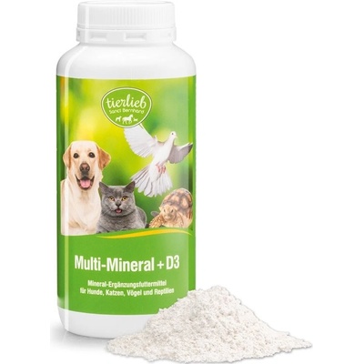 tierlieb Multi mineral D3 pro psy a kočky 200 g