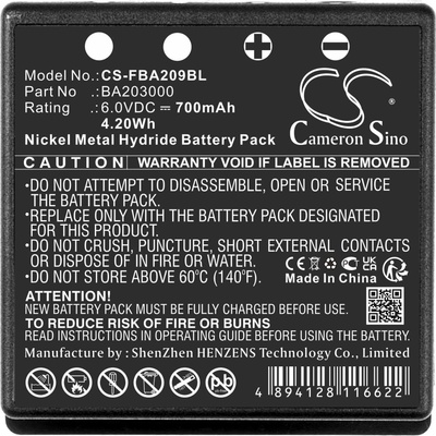 Cameron Sino Батерия за дистанционно управление за кран HBC Radiomatic Eco, Micron 4, 6 (CS-FBA209BL)