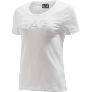 EA7 Emporio Armani Тениска train logo series w tee ss rn fancy - sportdepot - 114,30 лв
