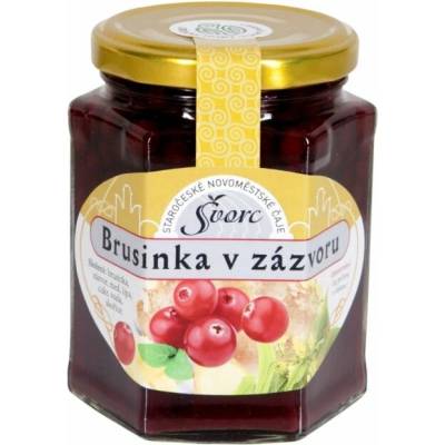 Milan Švorc Staročeské Novomestské čaje Brusnica v zázvore 275 ml