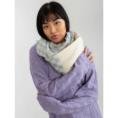 Factory Price Scarf-AT-KM-9501.10-white-blue šedá 2016103290024